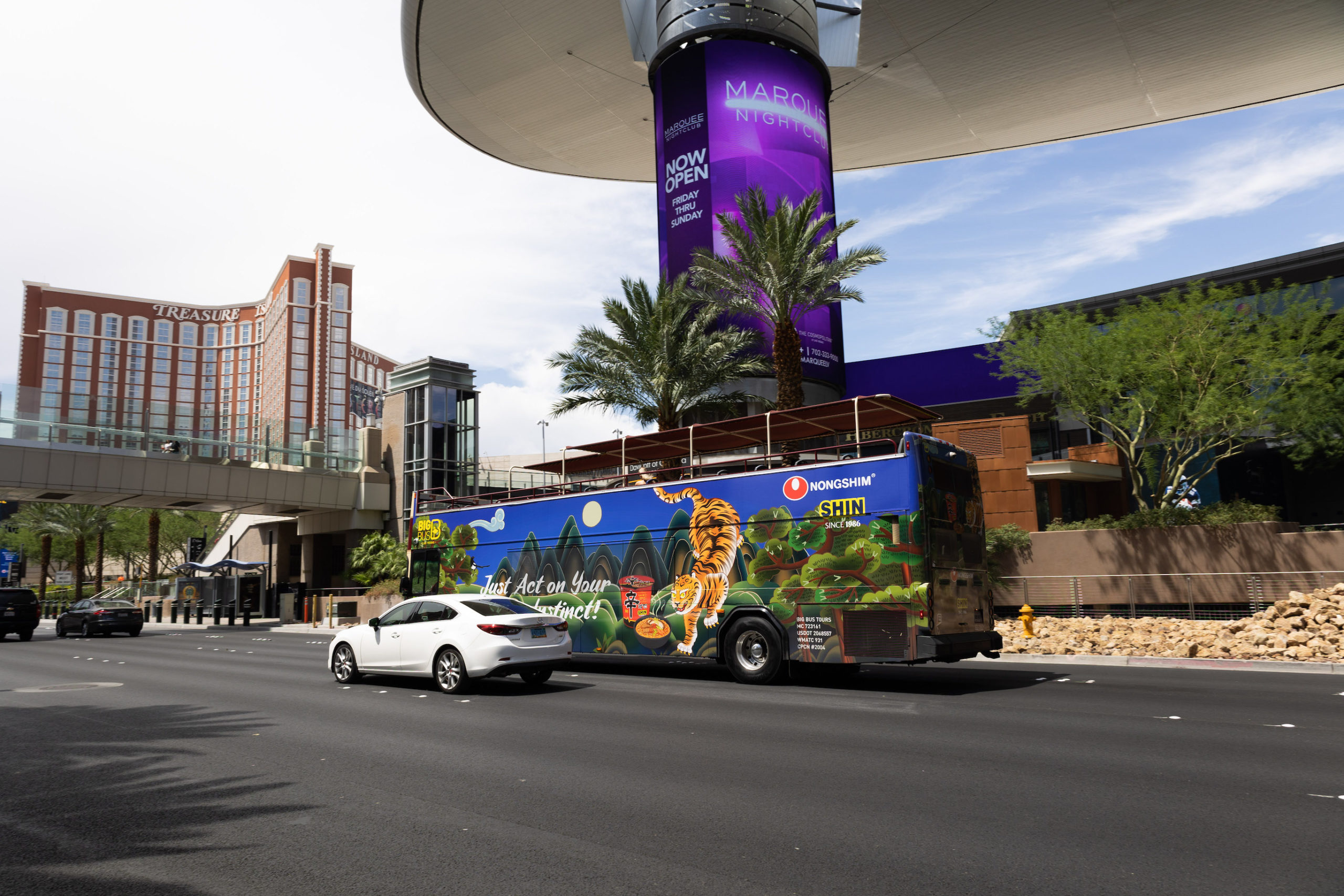 Outdoor Advertising and Bus Advertising in Las Vegas Vector